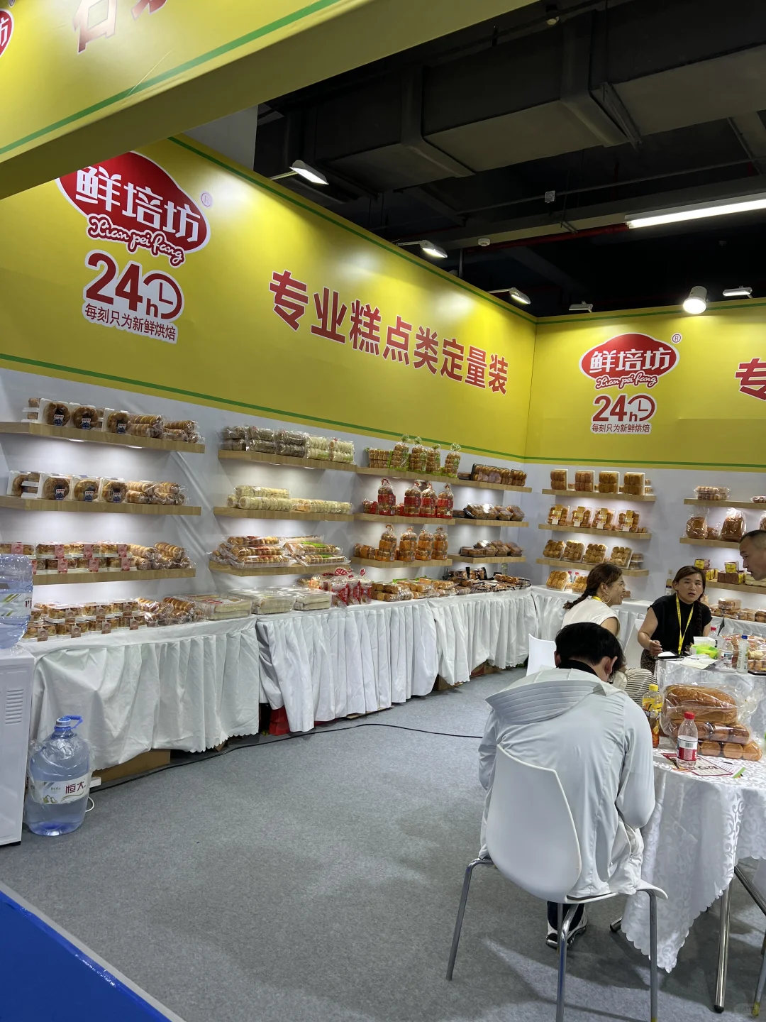 ?龙海食博会现场第一天