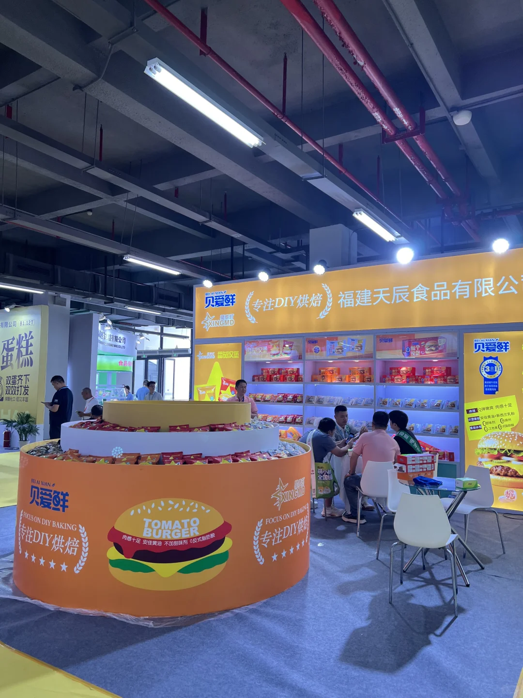 ?龙海食博会现场第一天