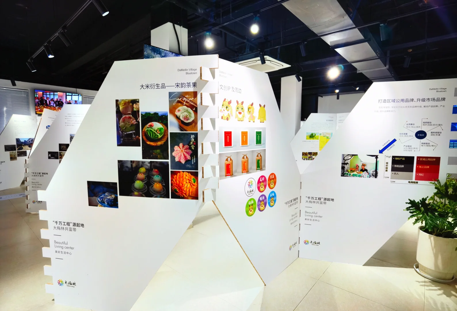 大梅林产业可持续发展“千万工程”特展