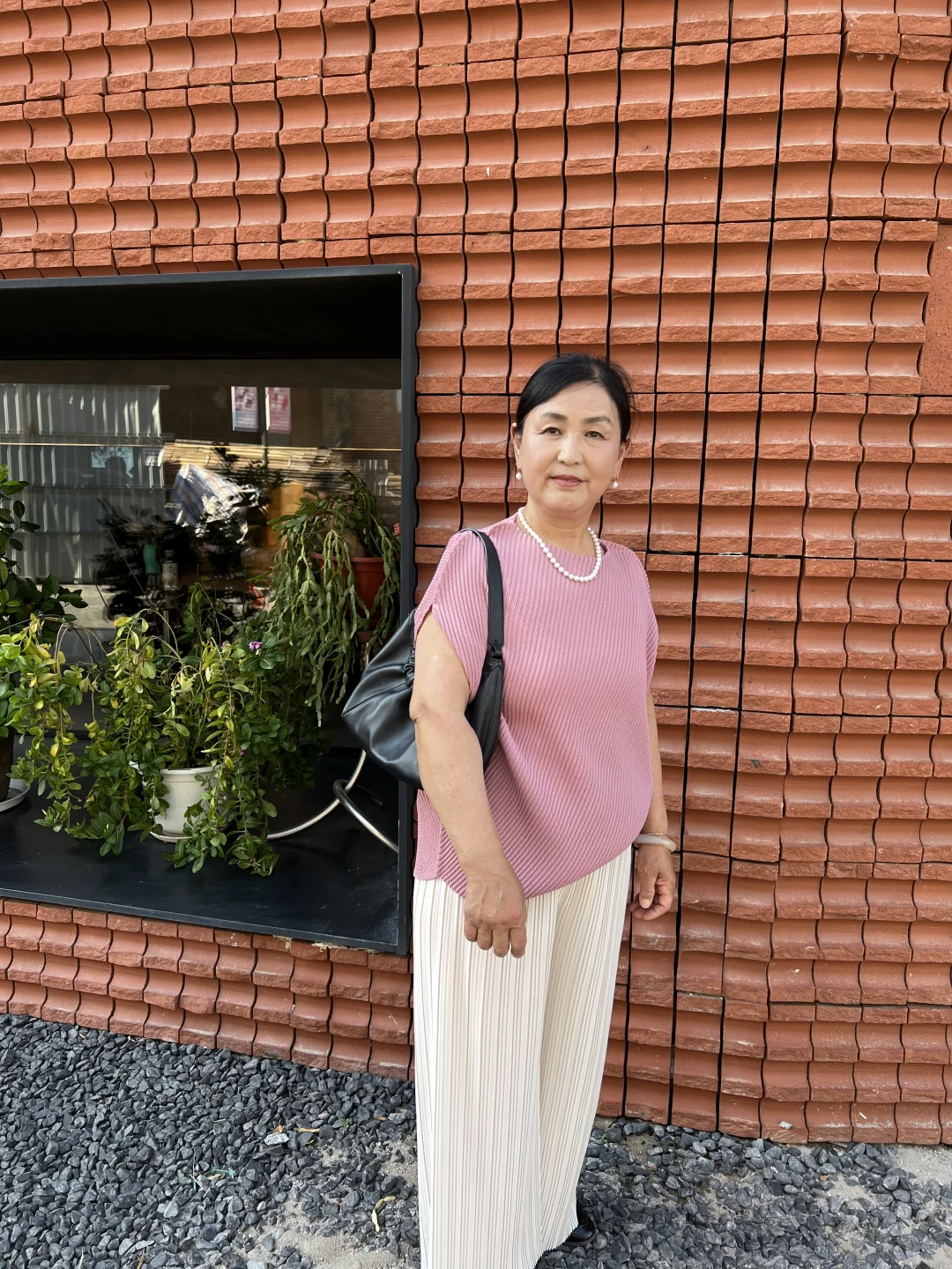 60岁退休老阿姨?今日粉嫩穿搭