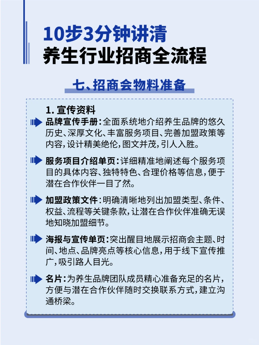 3分钟讲清养生行业招商会全流程