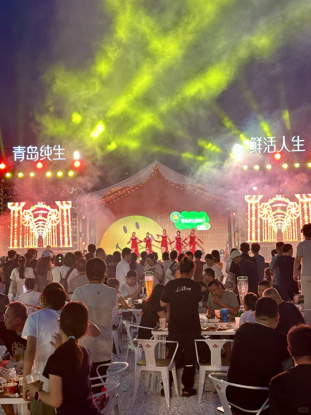 实况：啤酒节第一天 大连人一半在星海！？？