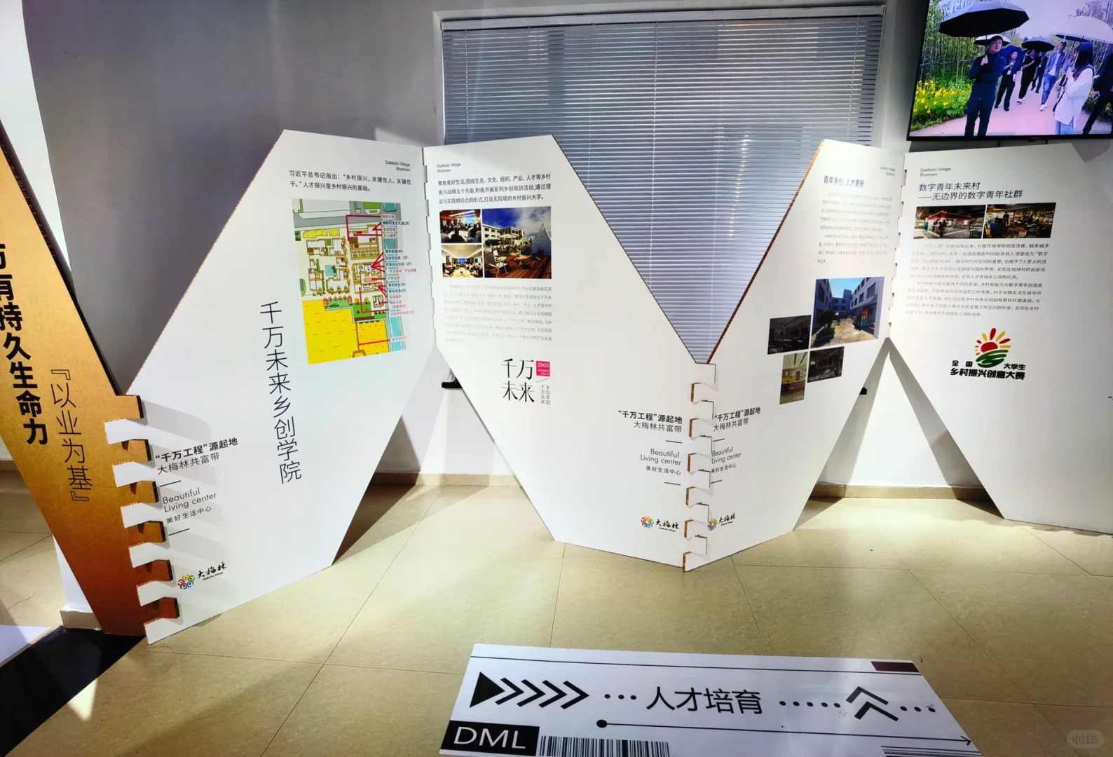 大梅林产业可持续发展“千万工程”特展