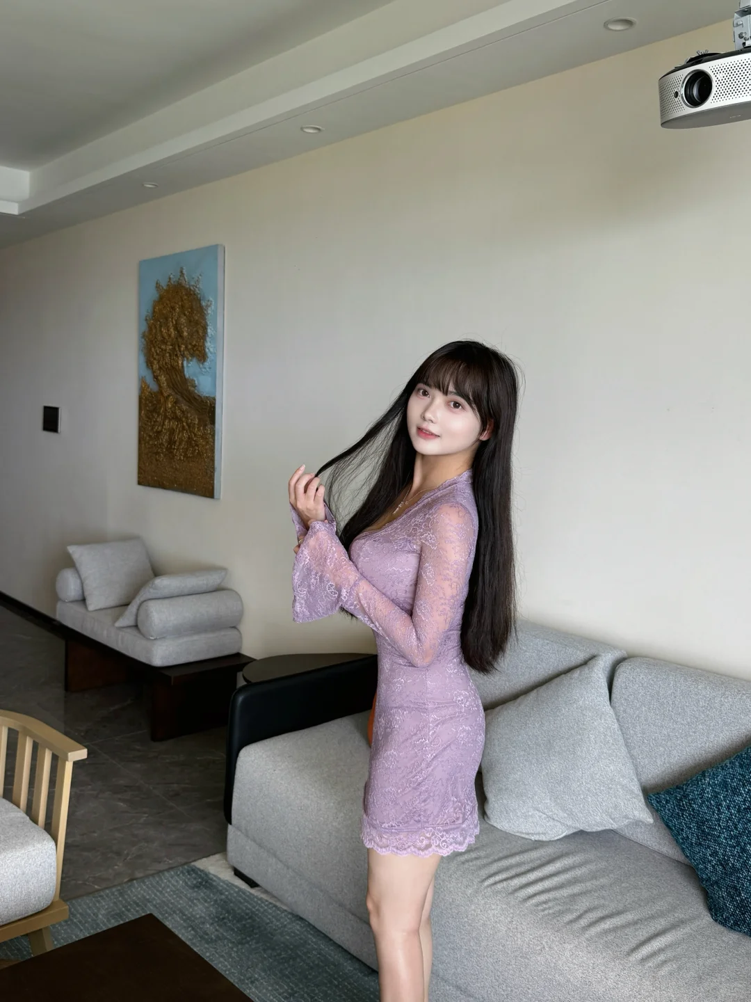 老公说紫色很有韵味???