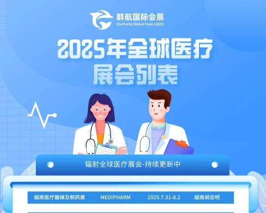 医疗行业?全球展会列表???
