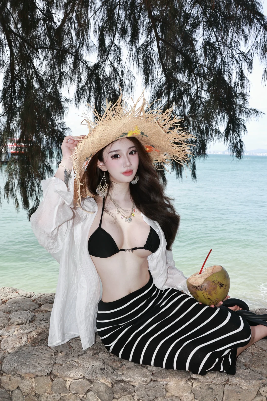 西岛排队半小时终于出片了