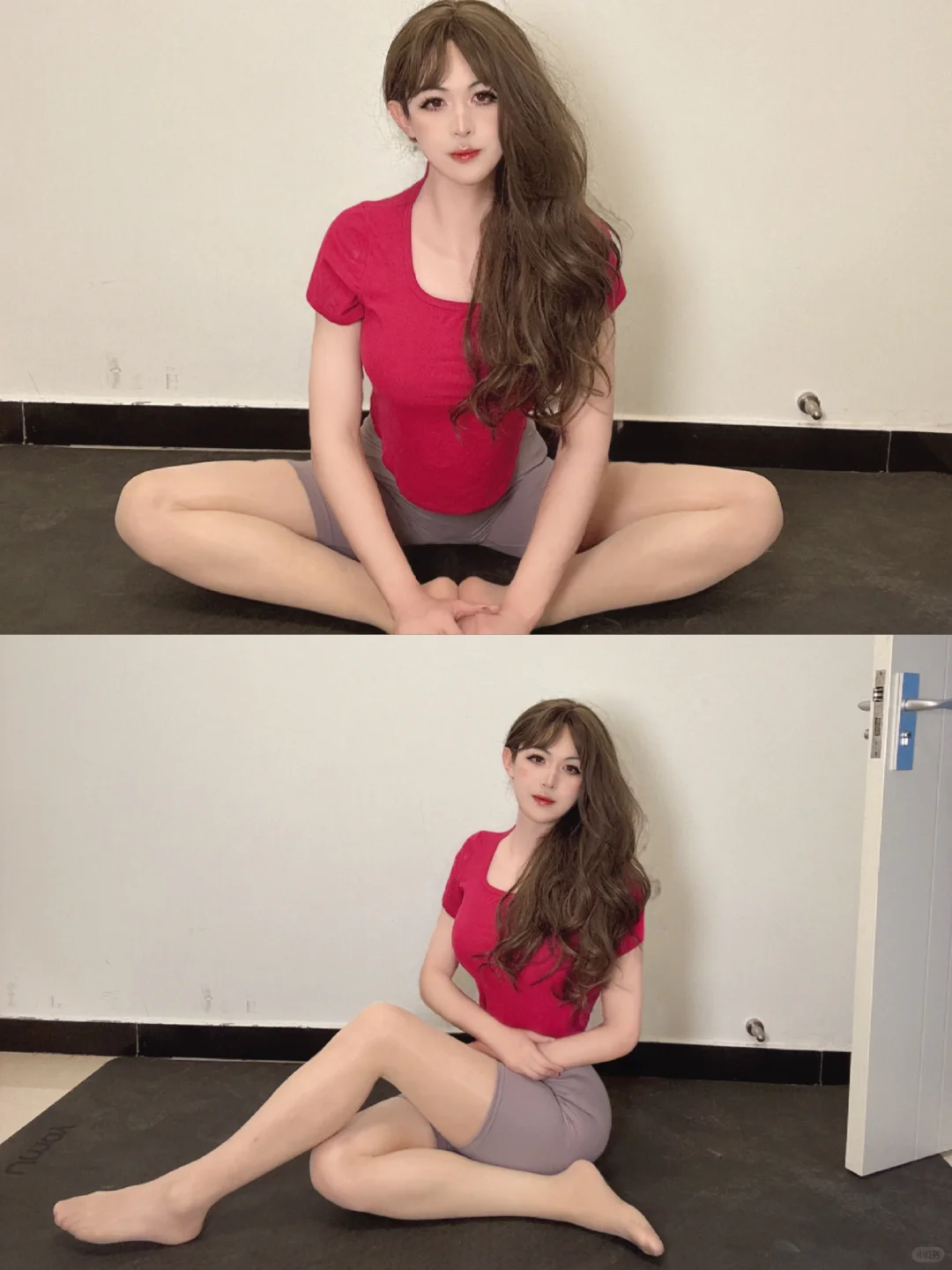 男生女装穿搭系列｜今天是瑜伽达人～