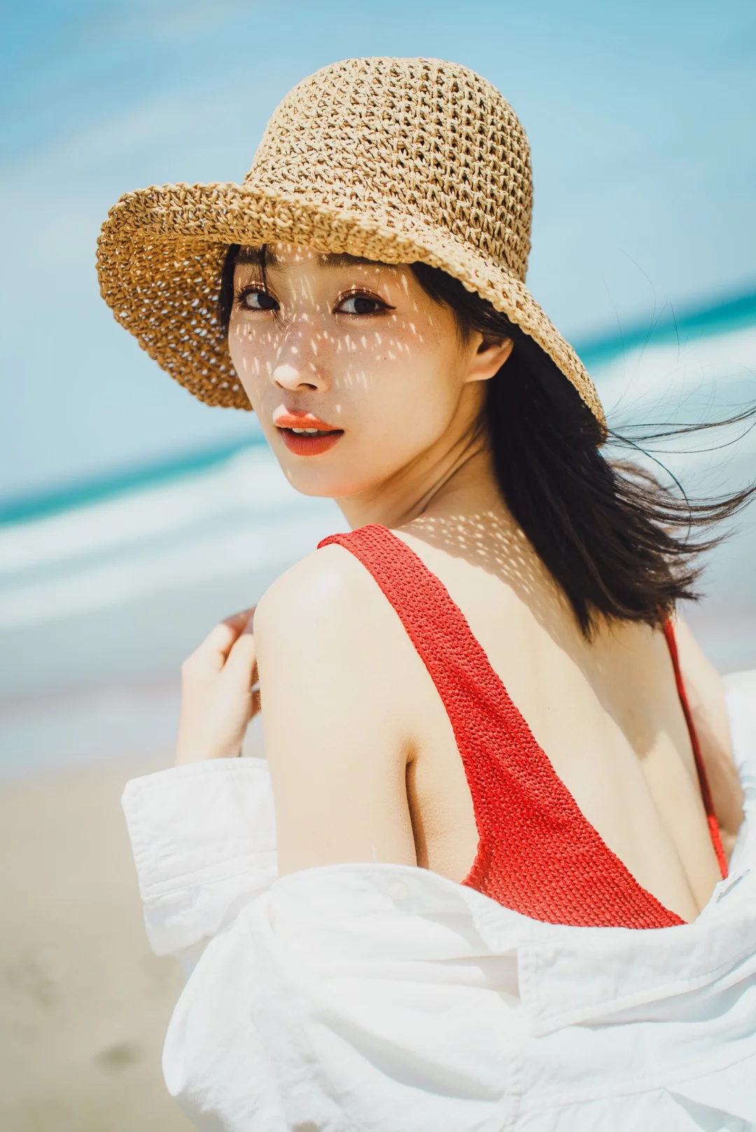 海边自由松弛感写真|营口鲅鱼圈约拍