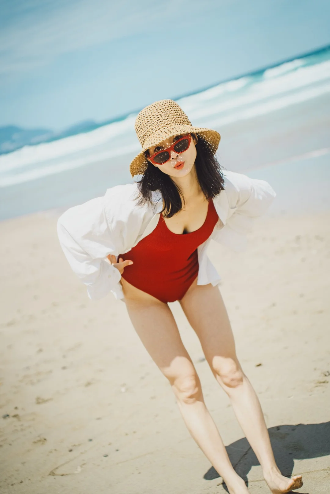 海边自由松弛感写真|营口鲅鱼圈约拍