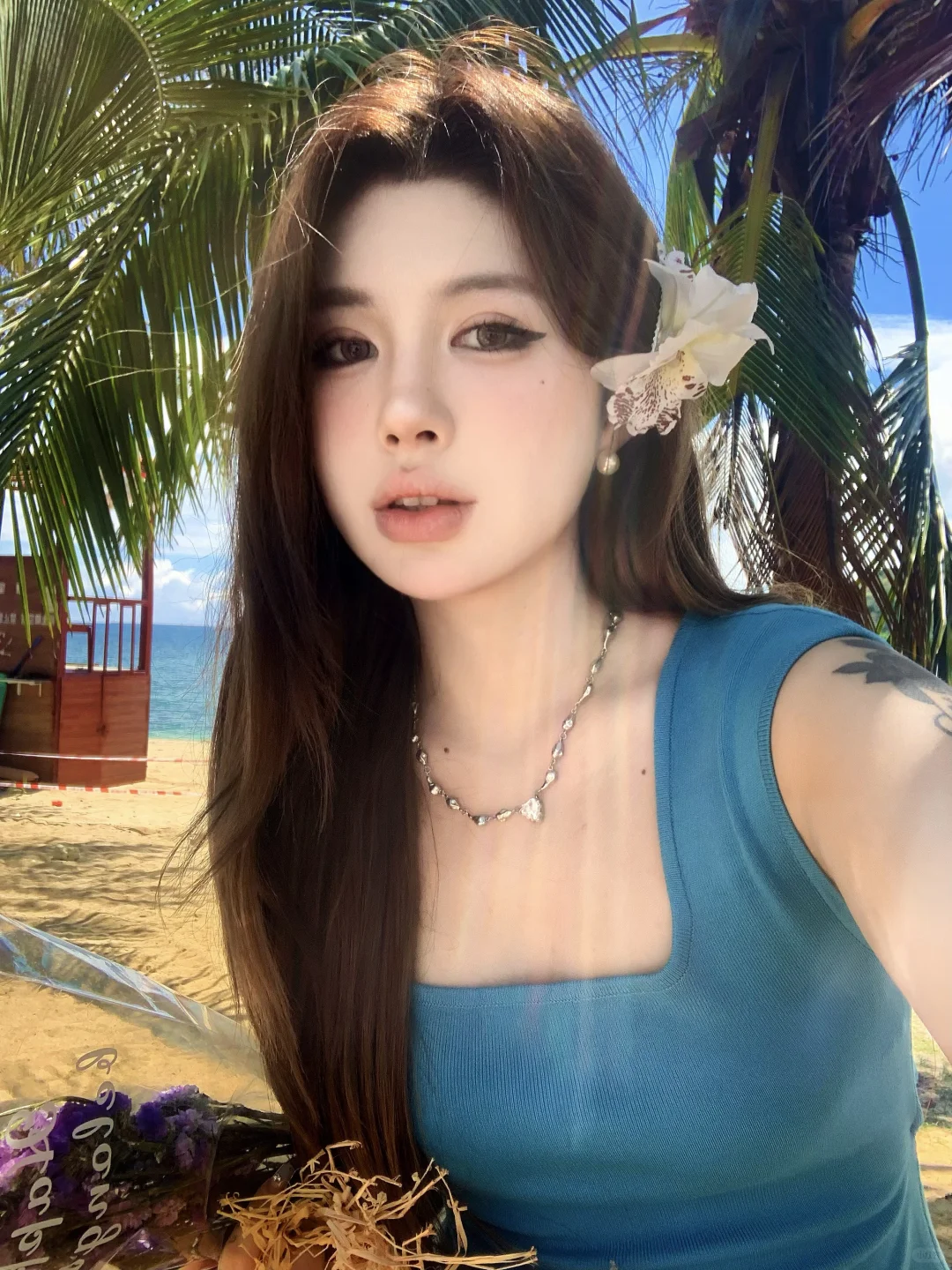 微胖梨形｜在海边的拍照姿势来啦?
