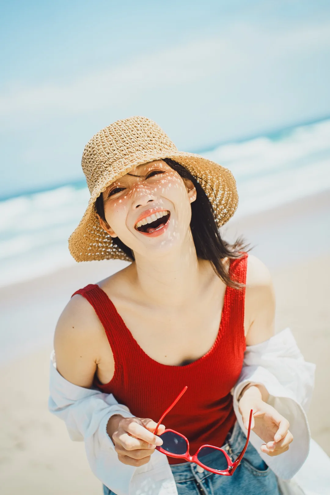 海边自由松弛感写真|营口鲅鱼圈约拍