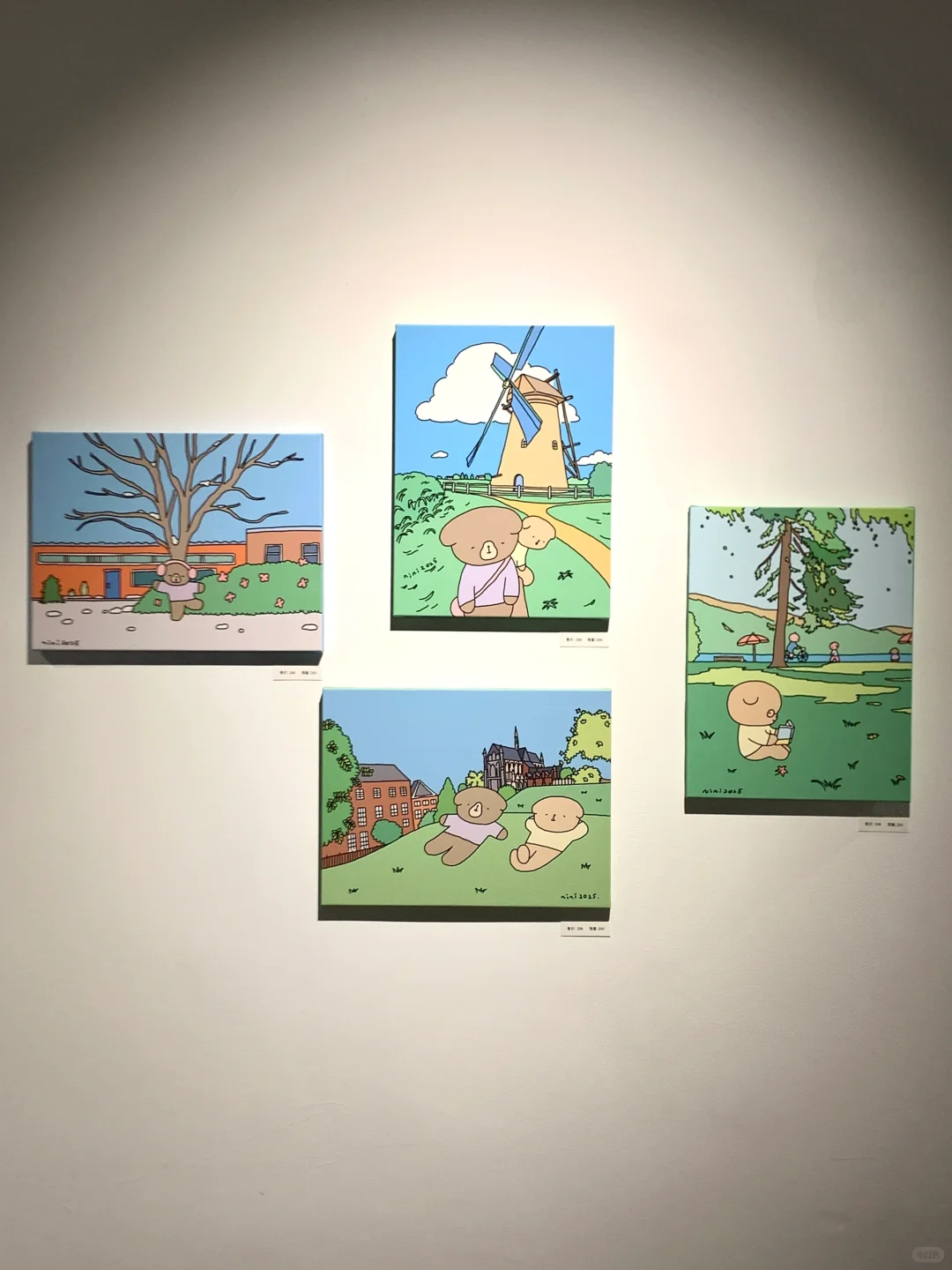 杭州近期看过坠可爱的免费?插画展！好治愈