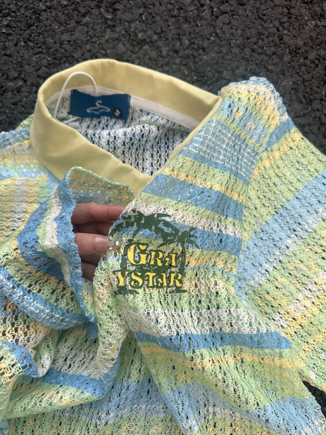 ?夏日Cozyfit |清爽海岛风椰树镂空polo衫