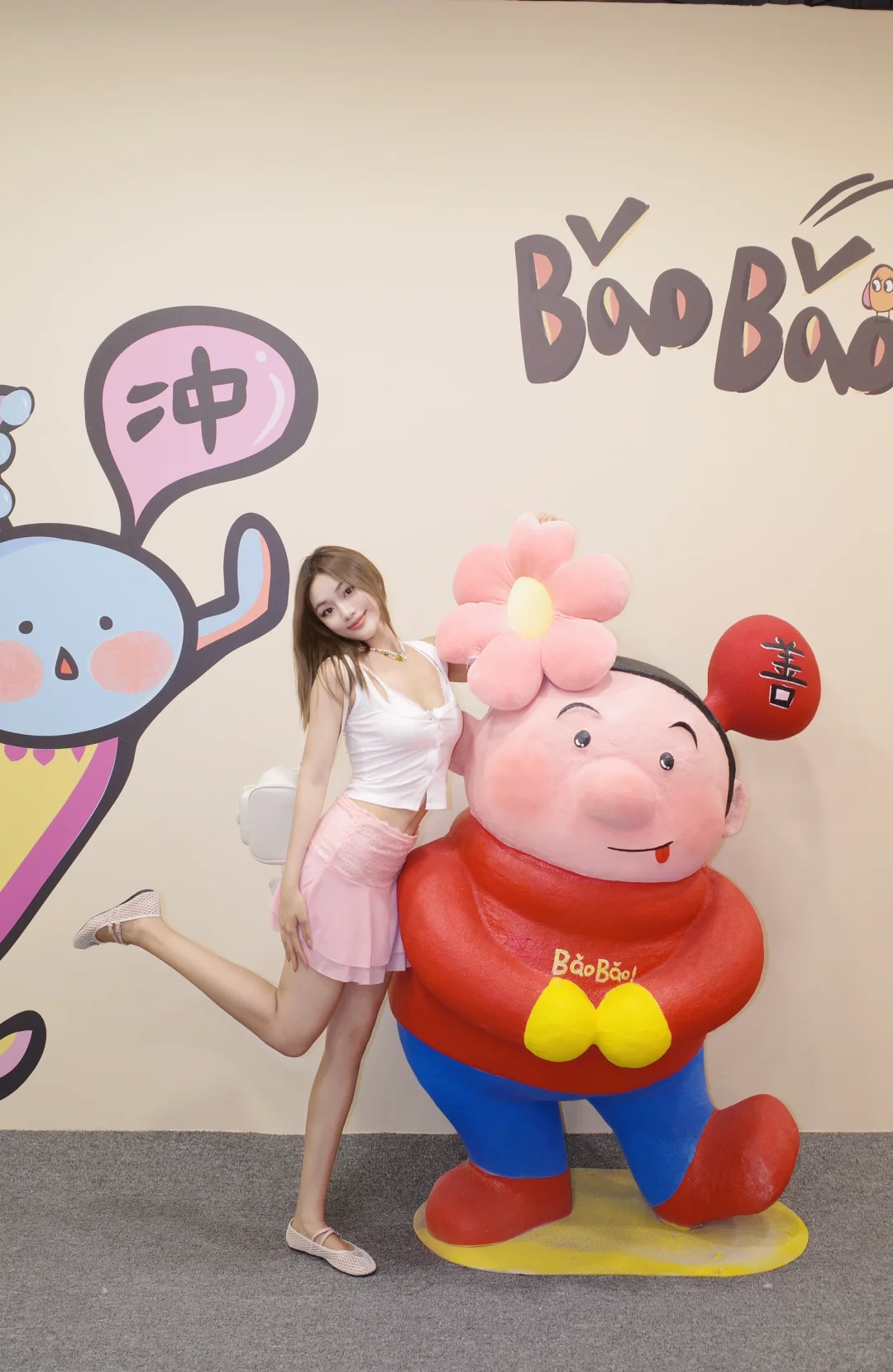 石家庄新展可爱baobao?打卡拍照?