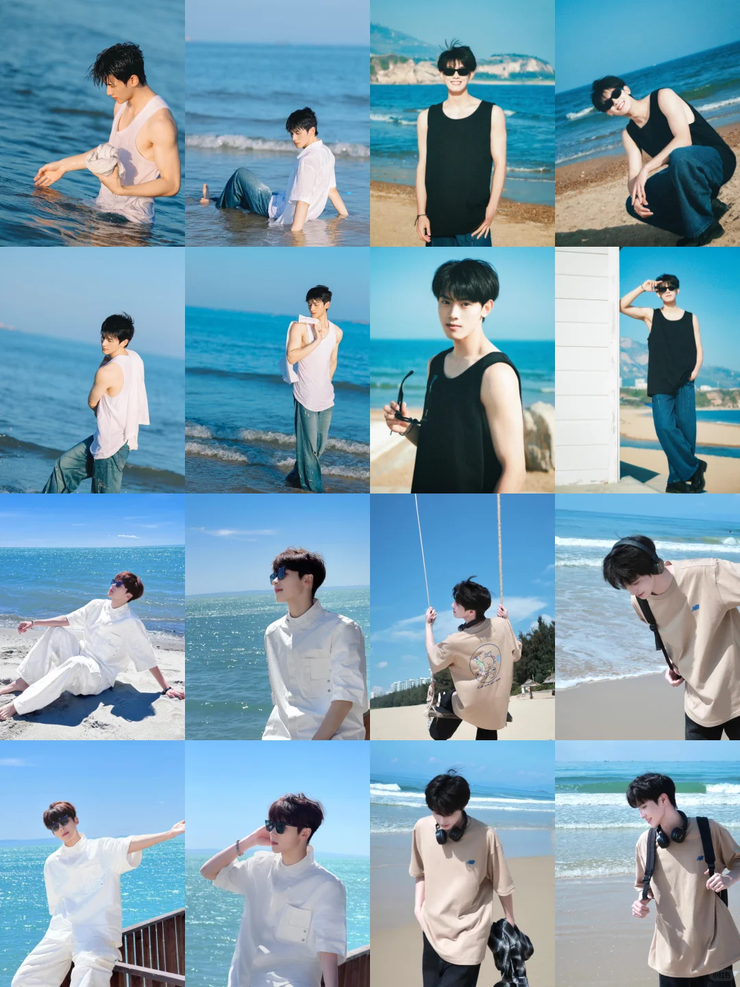 给男生存一些有用的拍照姿势?