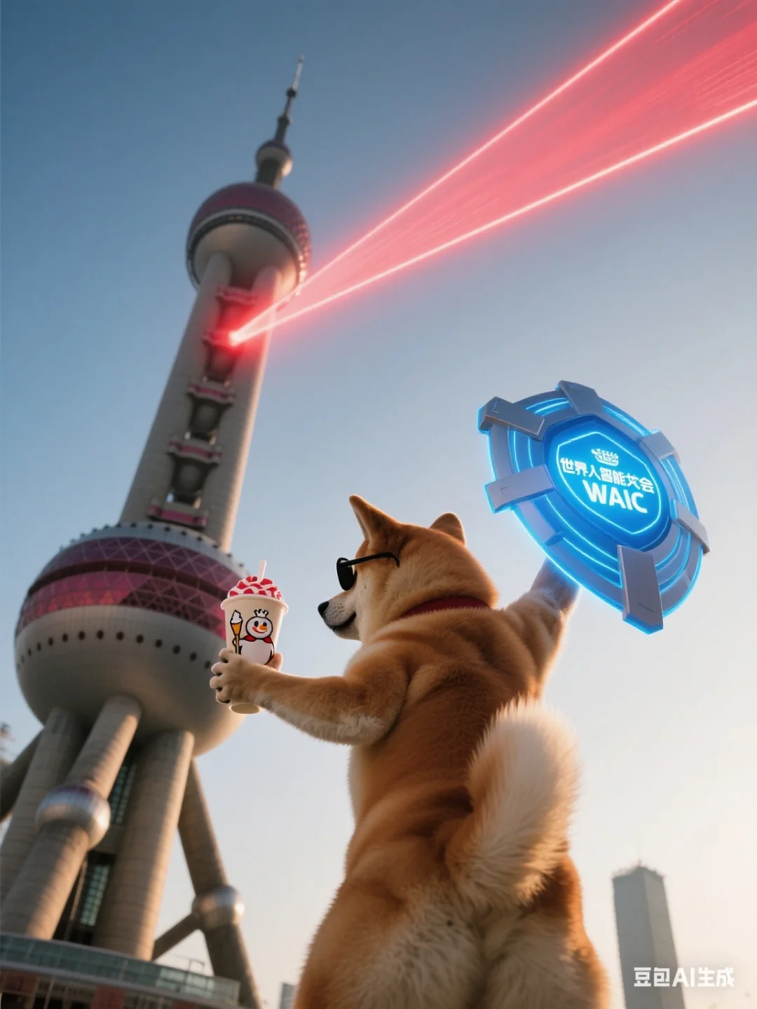 来上海看人工智能大会前喝了蜜雪怎么办?