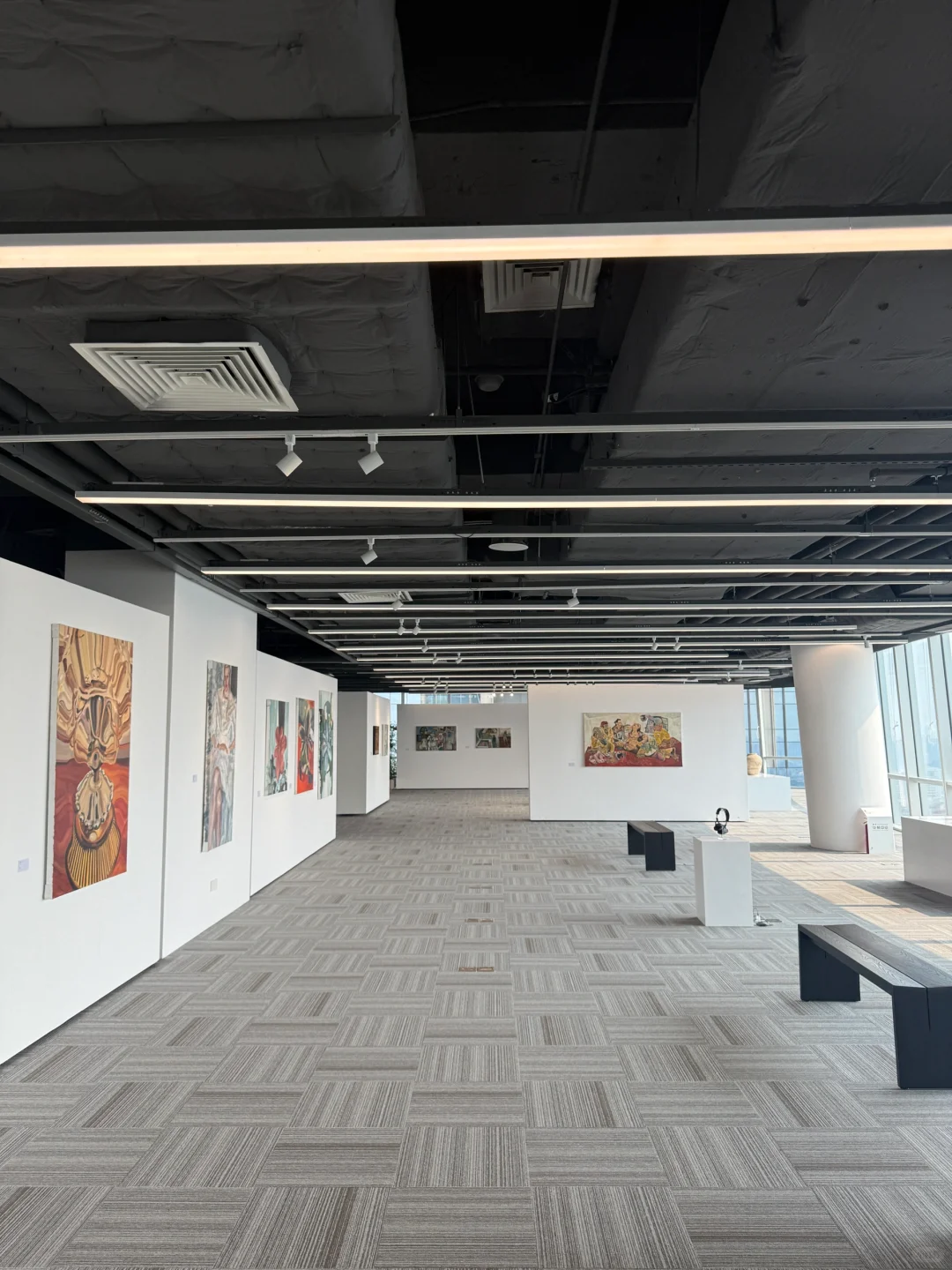 南京看展｜29楼高空带来的震撼 ?傍晚来！