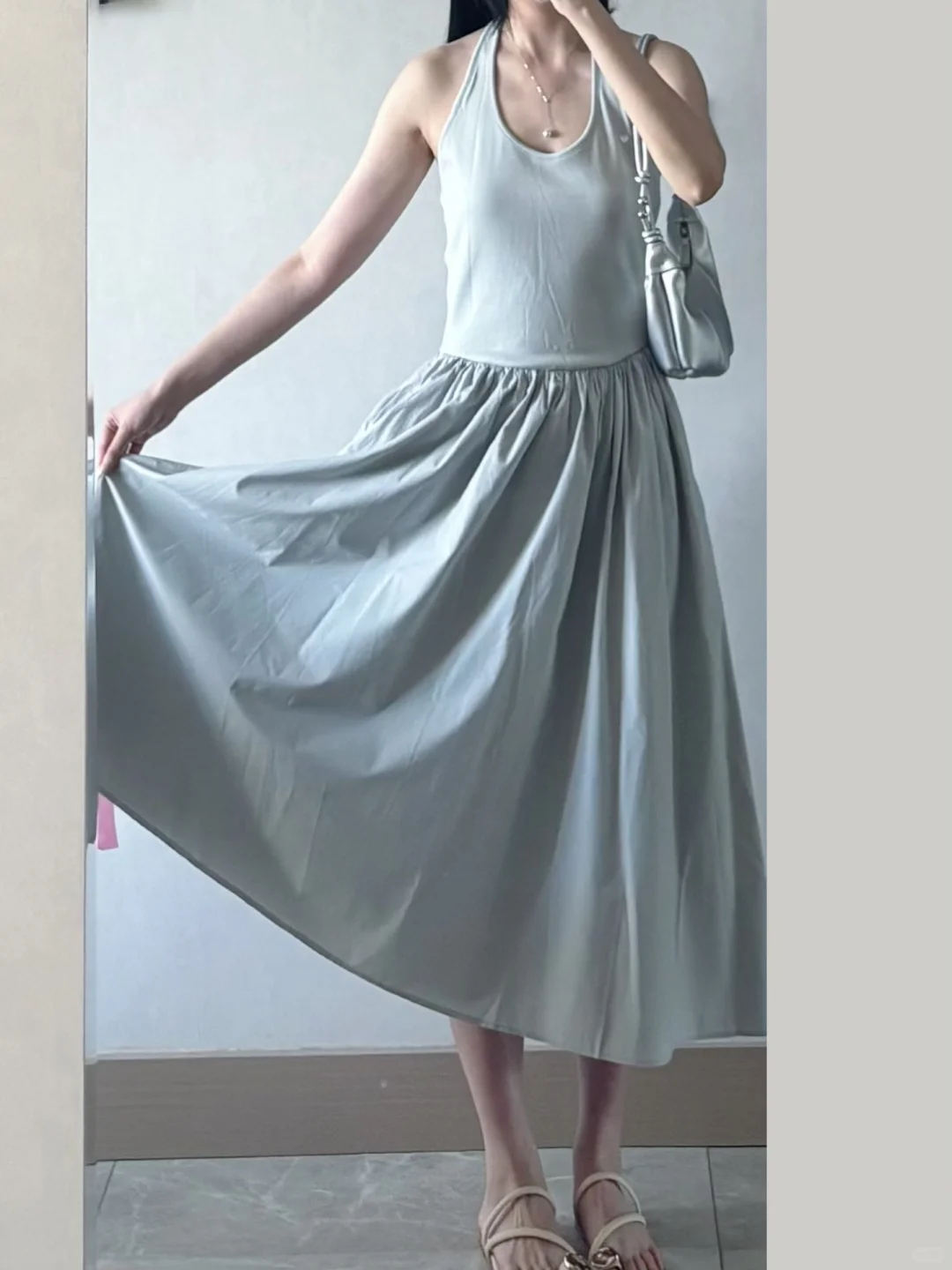 团购反馈｜猪猪团拼接连衣裙