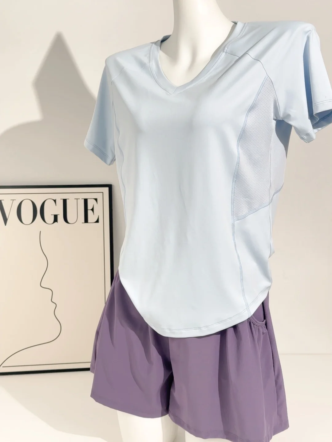 ?baby蓝运动套装｜温柔又显白?49清爽一夏！