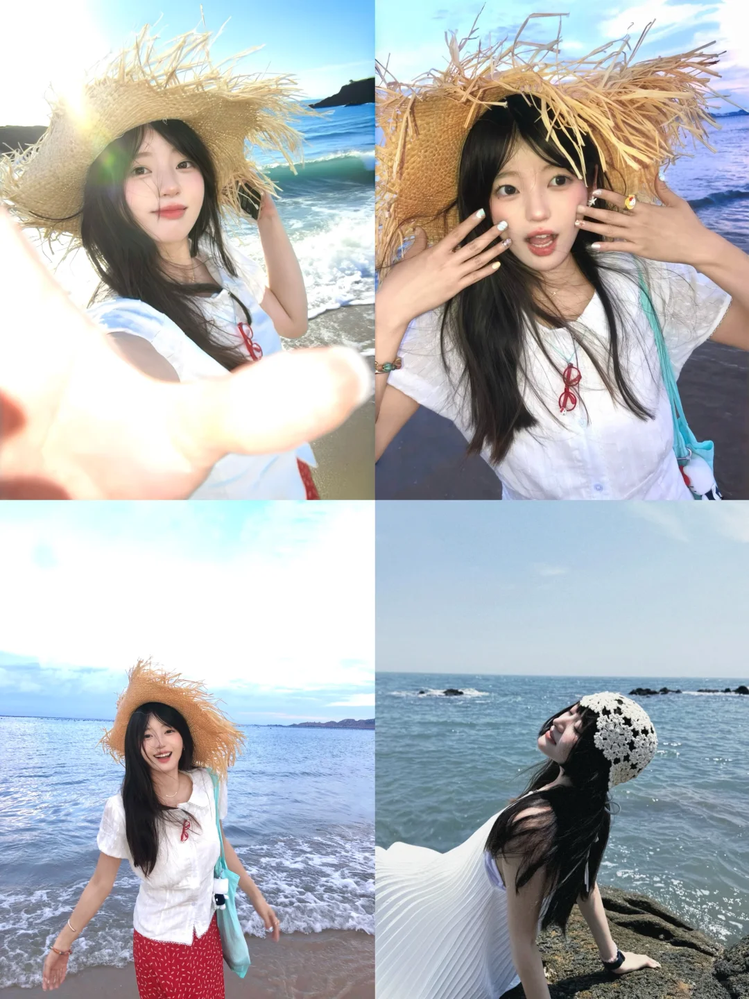 存给自己的拍照姿势(日照篇)附攻略/文案