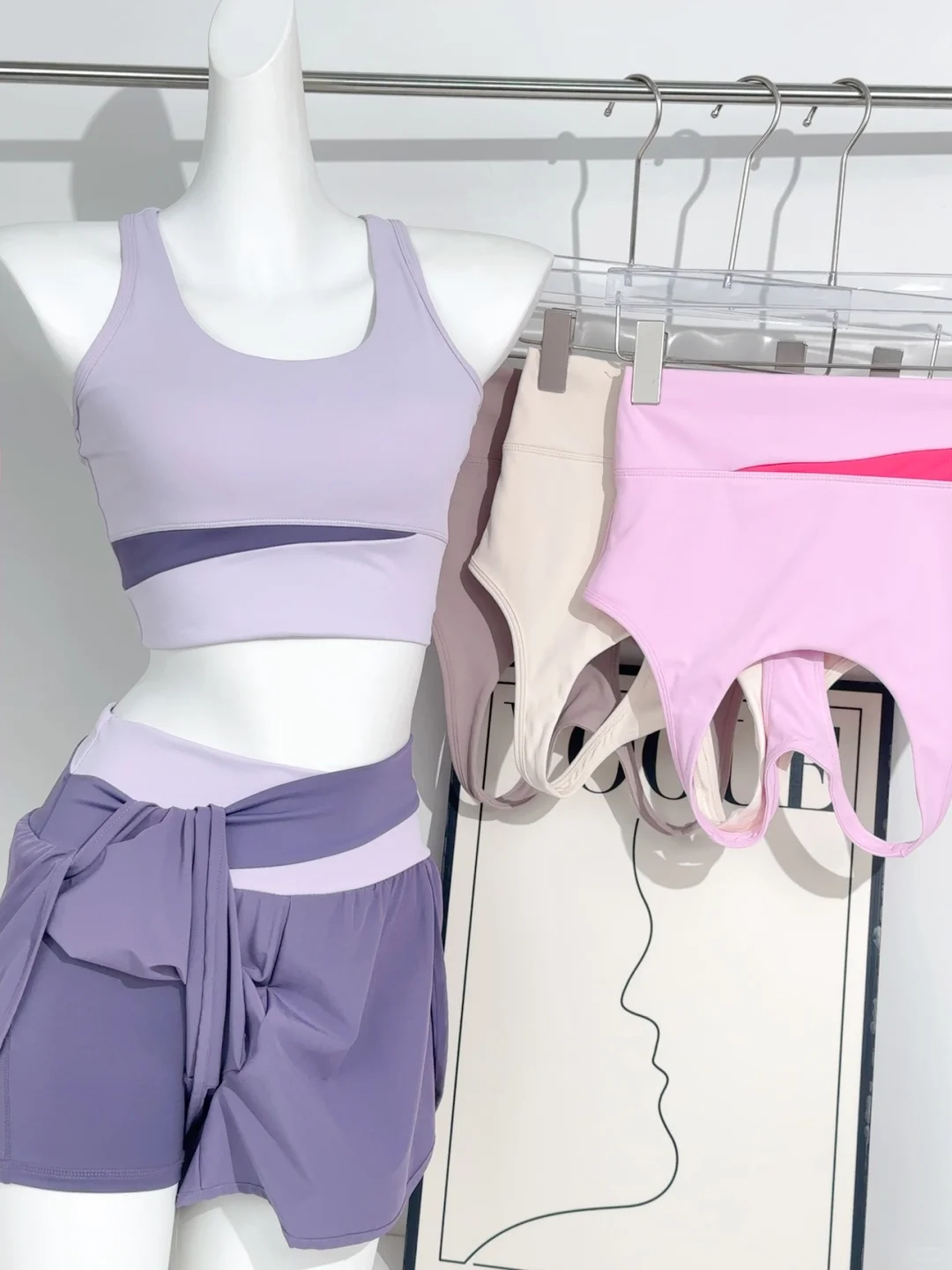 美美运动的穿搭～?紫色好有韵味！49?太绝了