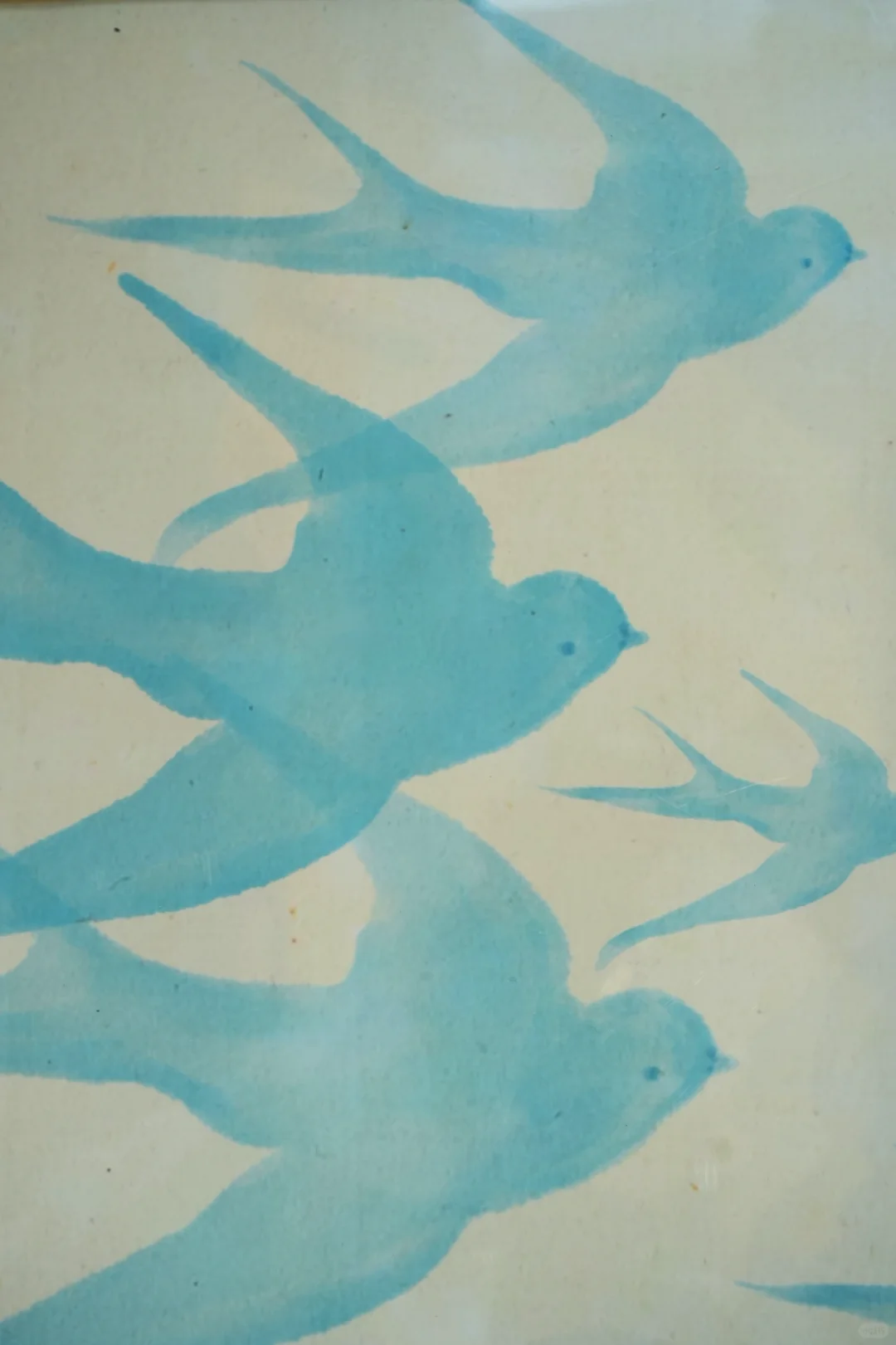 一个用蓝色讲幸福的展览，适合美陈人参考