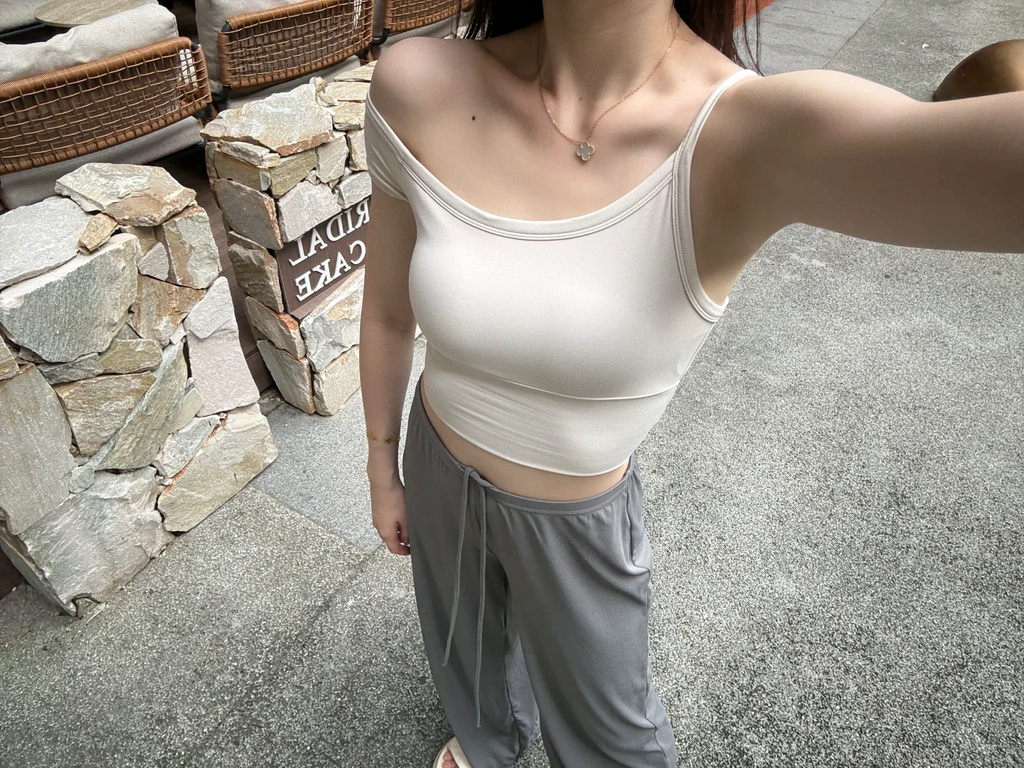 瑜伽服带来的松弛感?