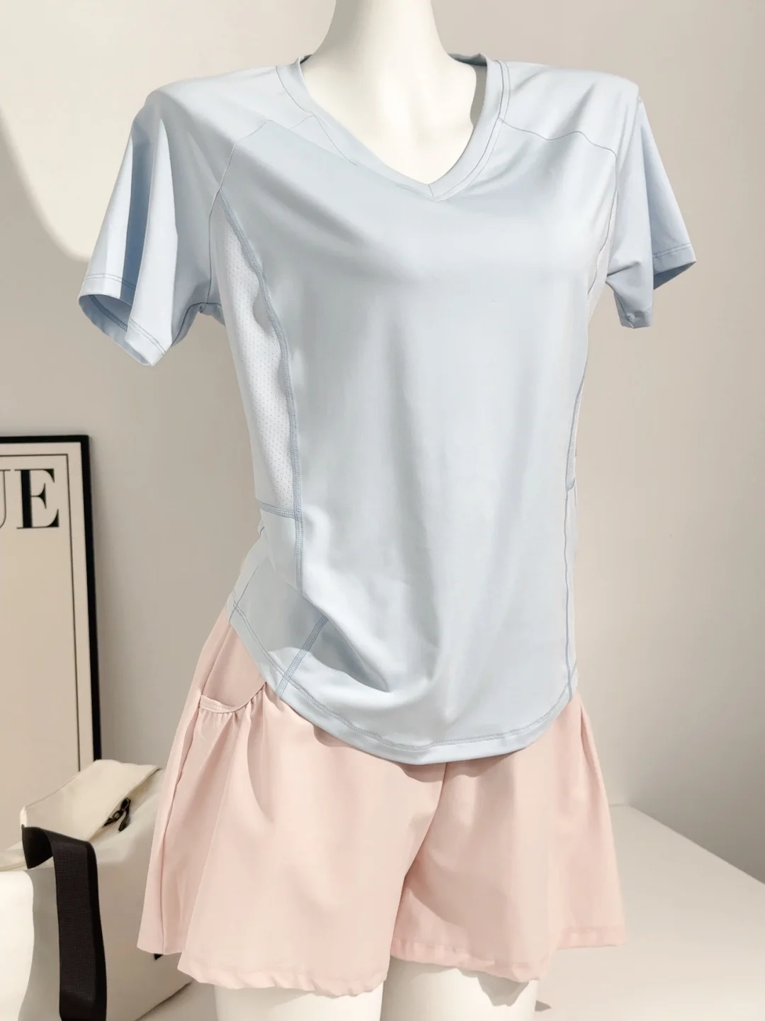 ?baby蓝运动套装｜温柔又显白?49清爽一夏！