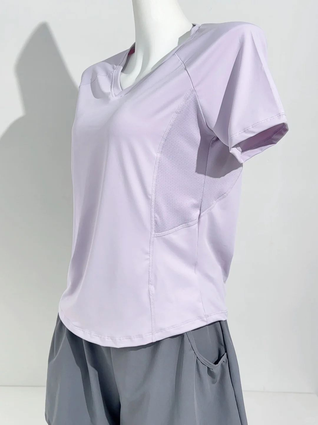 C位出道｜紫在我心巴上的短袖套装太绝?55