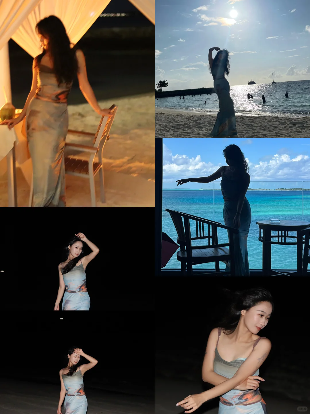 带了30套衣服去马代