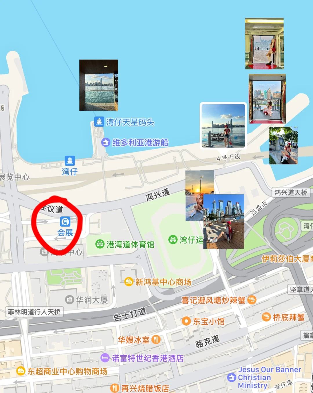 香港??维港机位跟风成功啦（附路线攻略