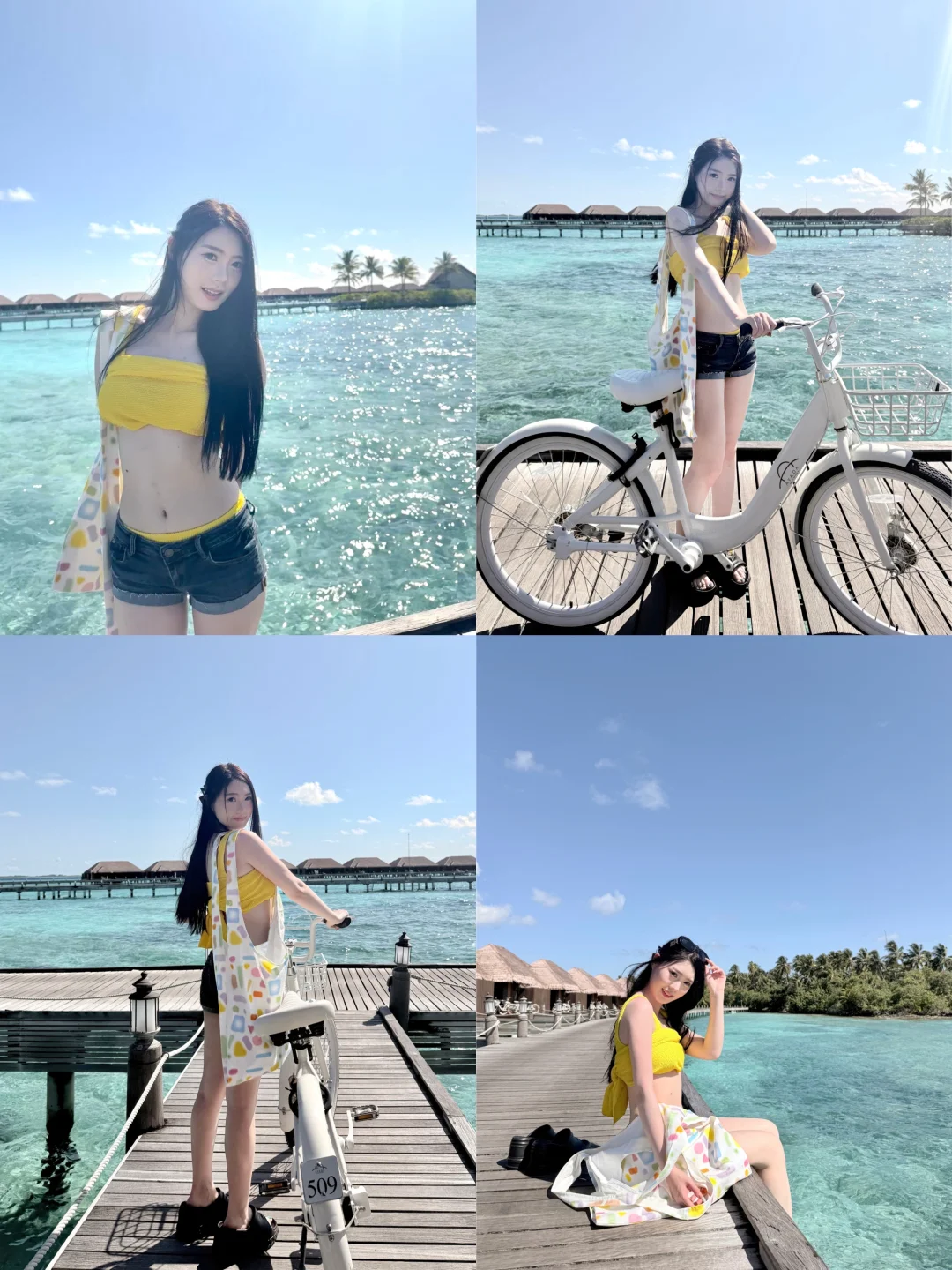 马尔代夫4天13套穿搭?️附选岛攻略???