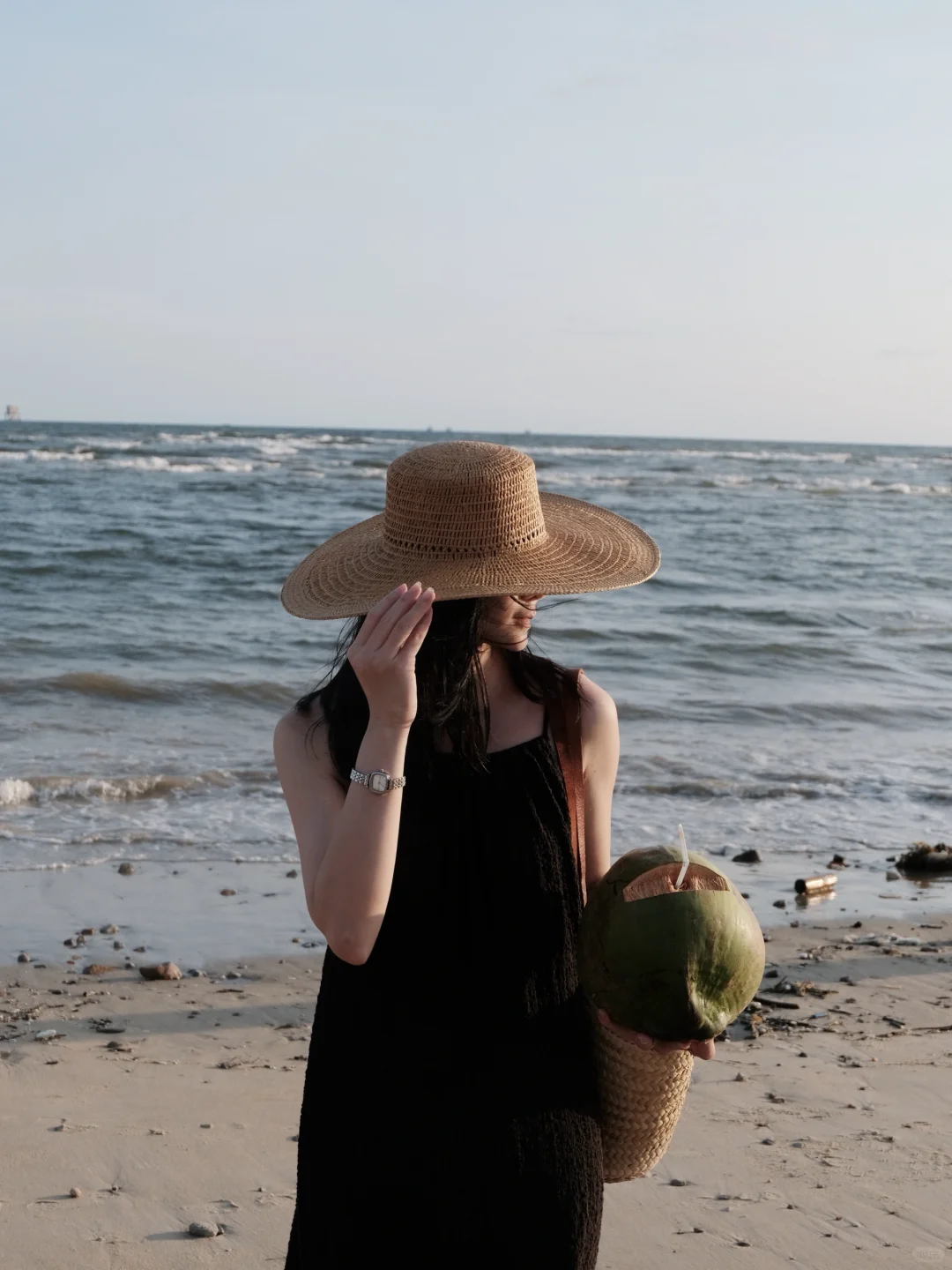 海边日記?? ? ? ⭒谁懂这种草帽的氛围感