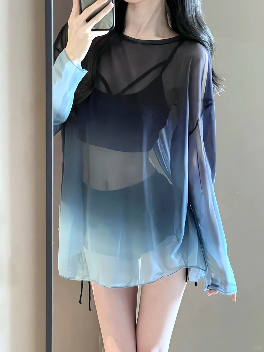 泳衣分享 | 超显身材的渐变梦幻蓝?泳衣