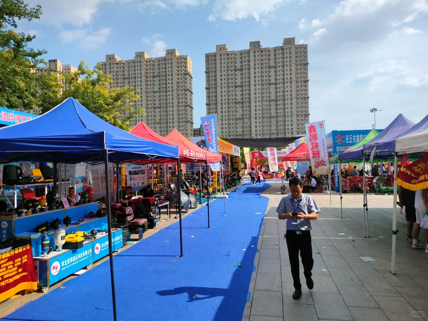 来任丘参加了个展会✌?