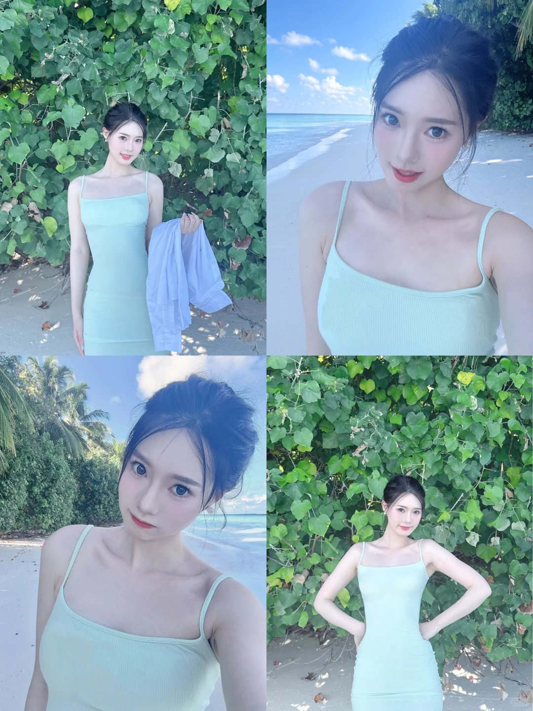 马尔代夫4天13套穿搭?️附选岛攻略???