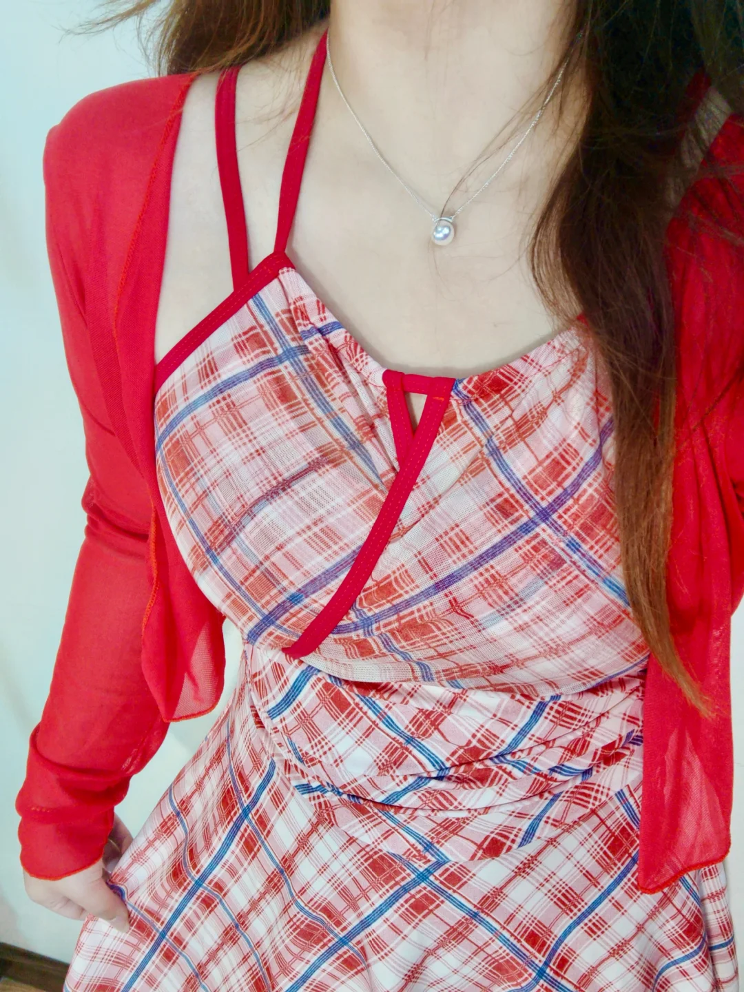 140斤大码穿搭｜肉肉女孩甜美风泳衣分享