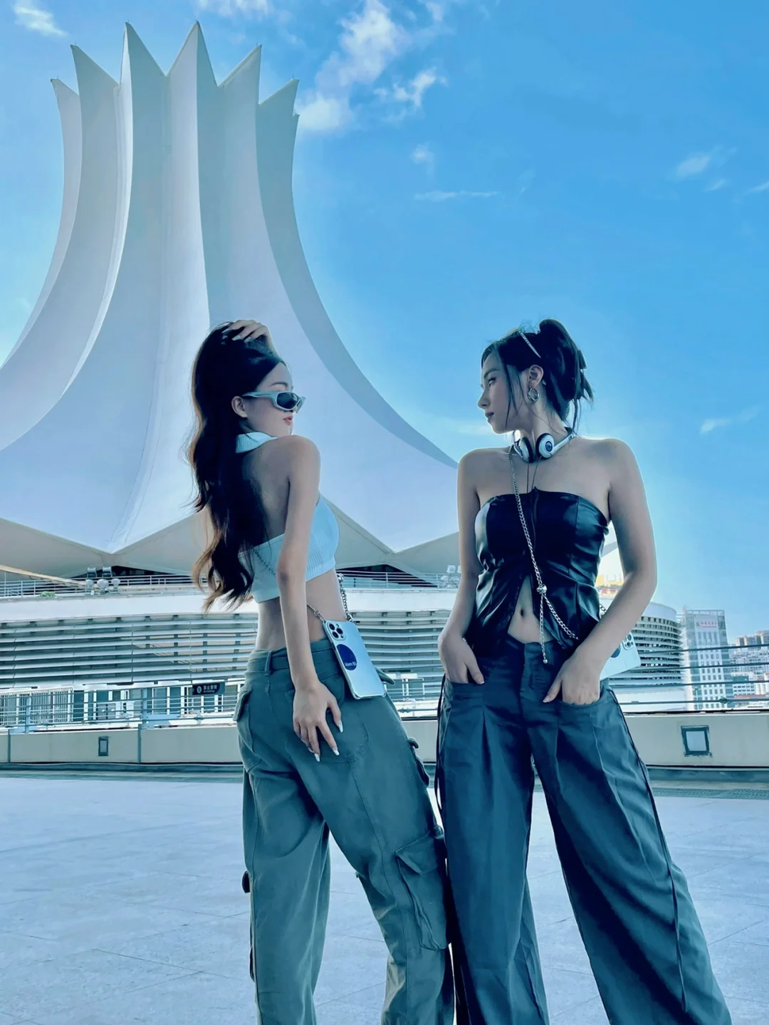 南宁0元拍照｜会展这个地标随手拍出高级感！