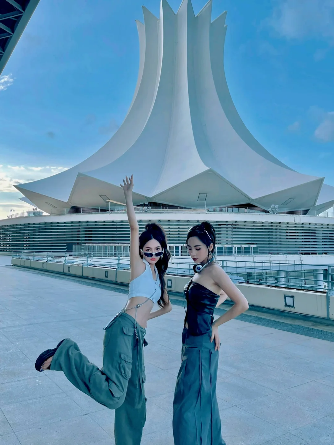 南宁0元拍照｜会展这个地标随手拍出高级感！