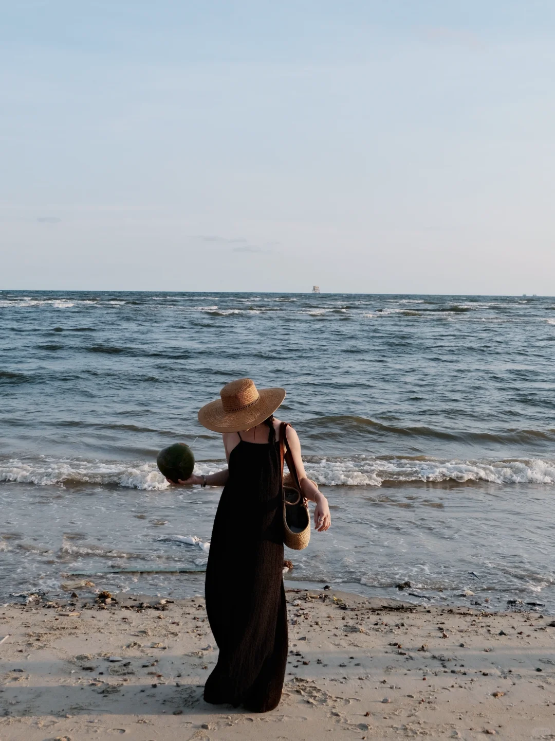 海边日記?? ? ? ⭒谁懂这种草帽的氛围感