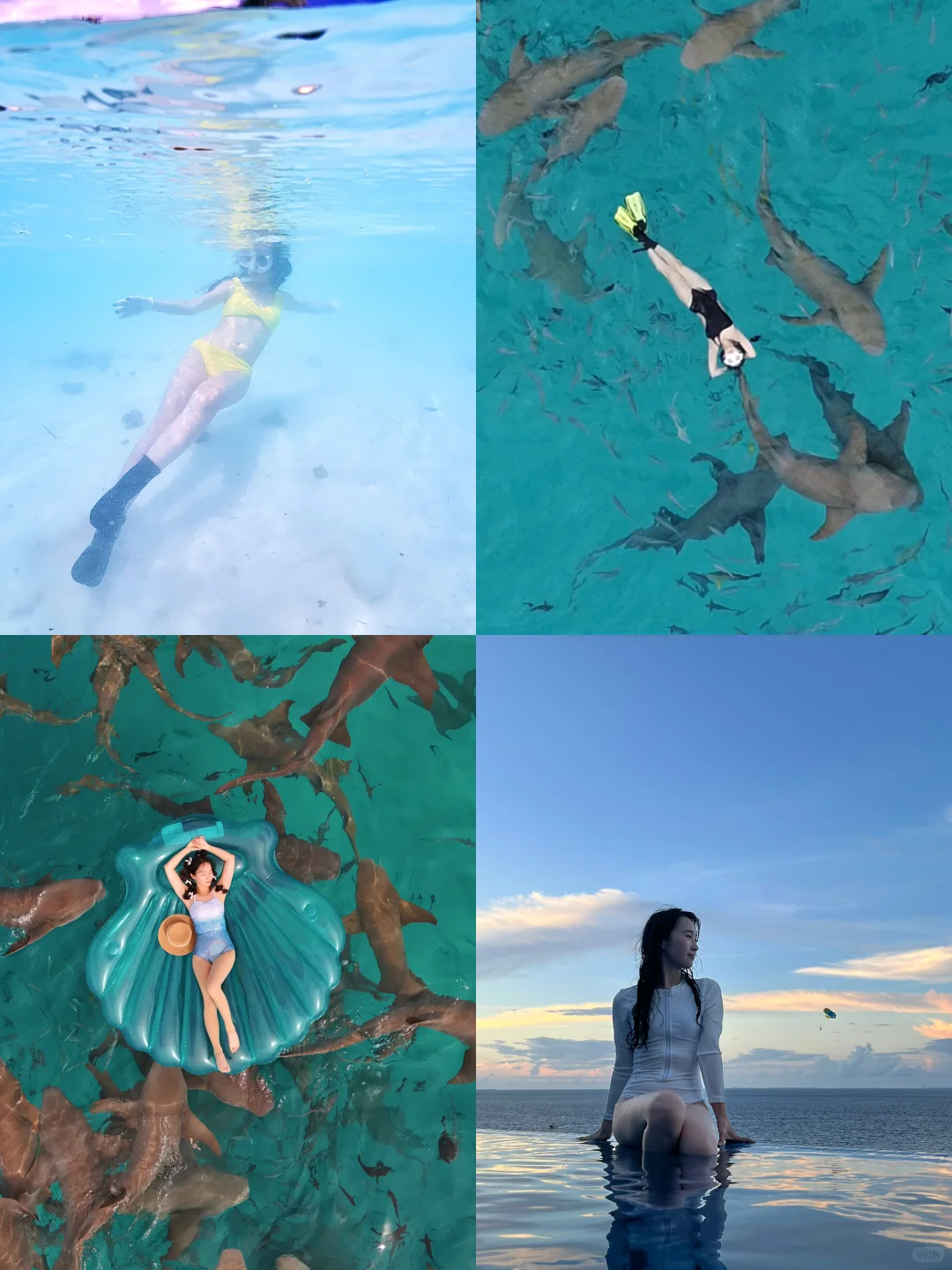 带了30套衣服去马代