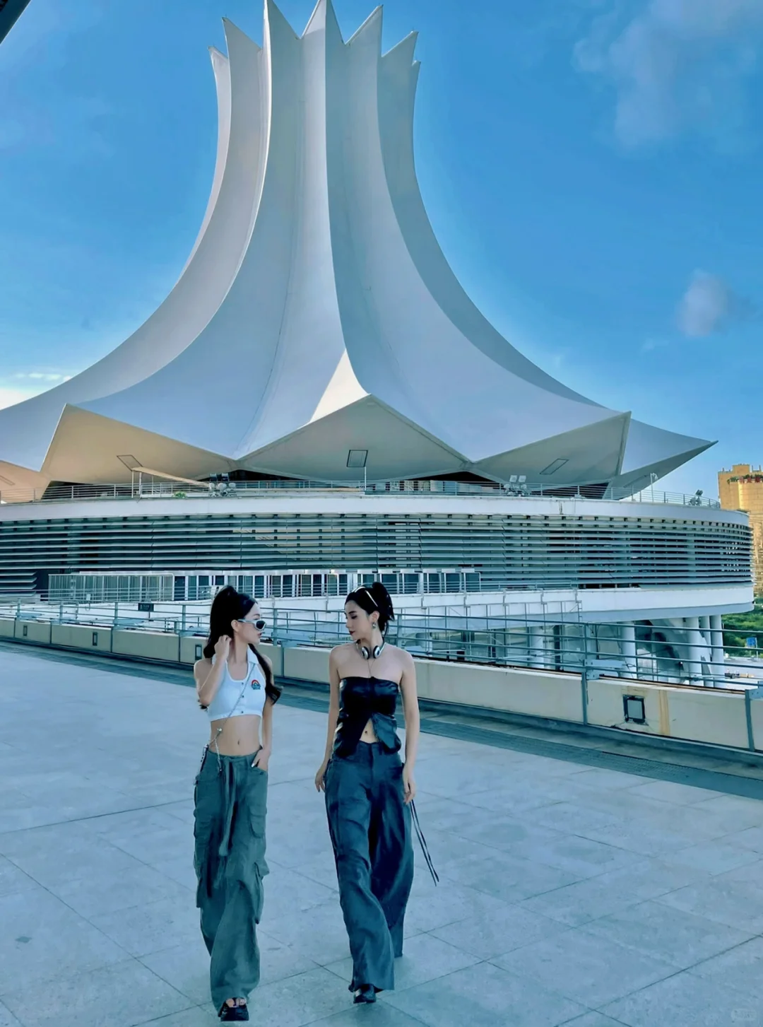 南宁0元拍照｜会展这个地标随手拍出高级感！