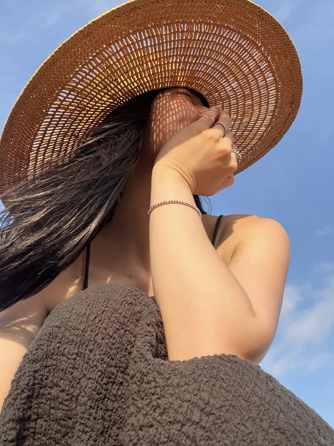 海边日記?? ? ? ⭒谁懂这种草帽的氛围感