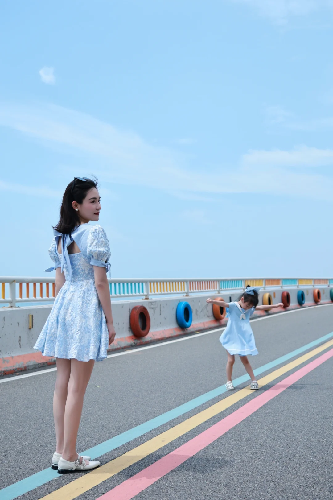 湄洲岛约拍｜海边亲子拍照姿势