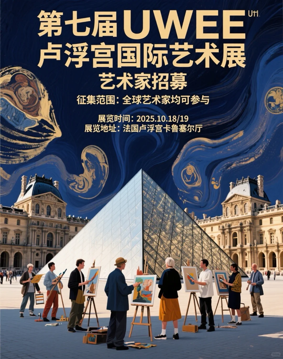 卢浮宫国际艺术展|作品征集ing……