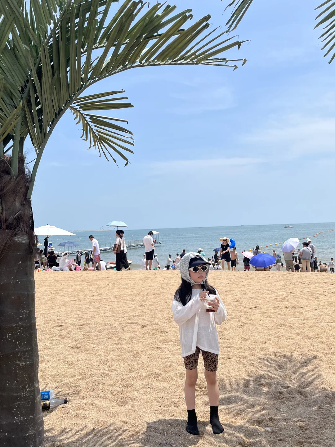 live 图 看小孩姐如何在日照海边拍照