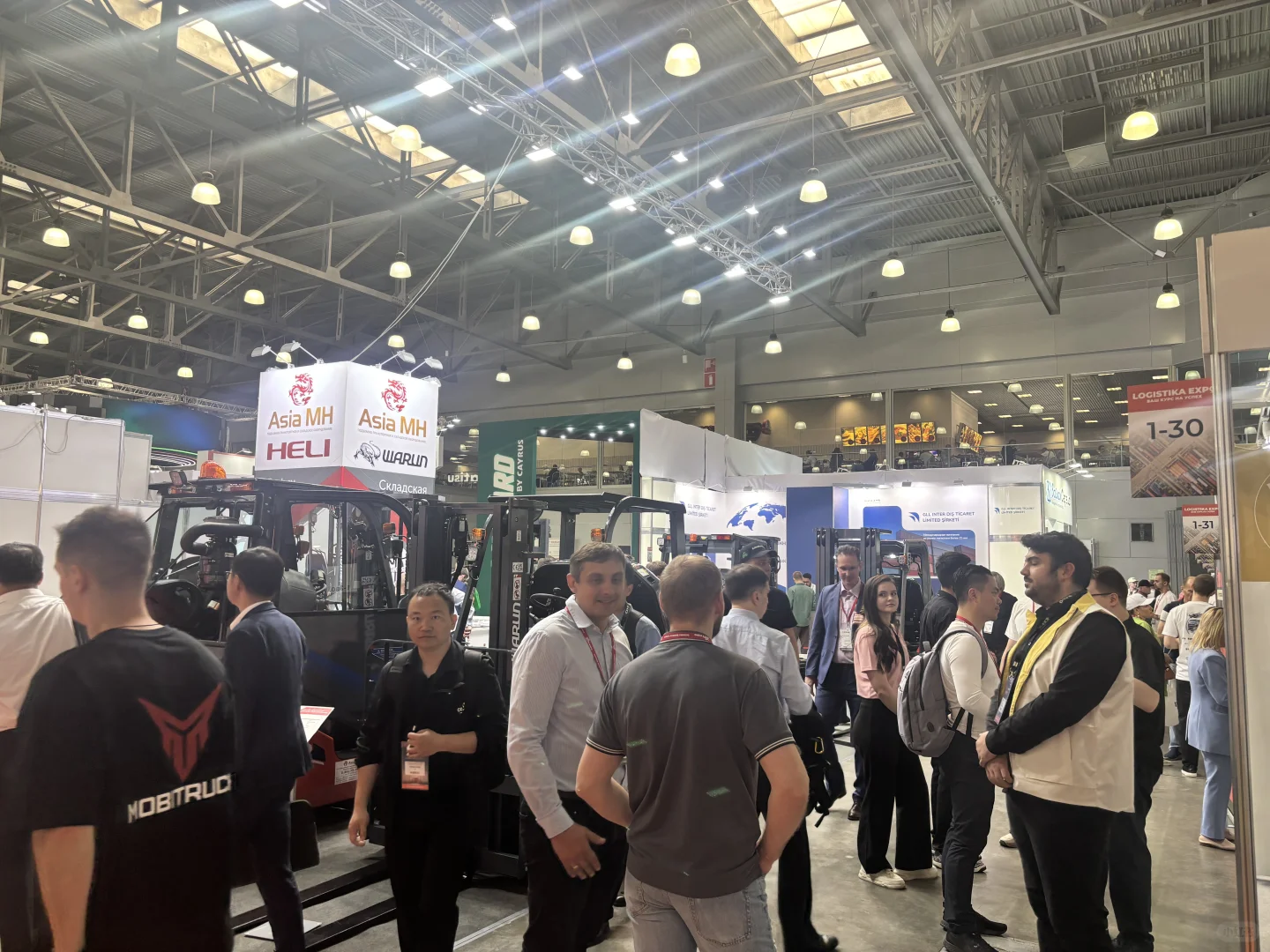 往届俄罗斯 CTT 展会展商多元化！