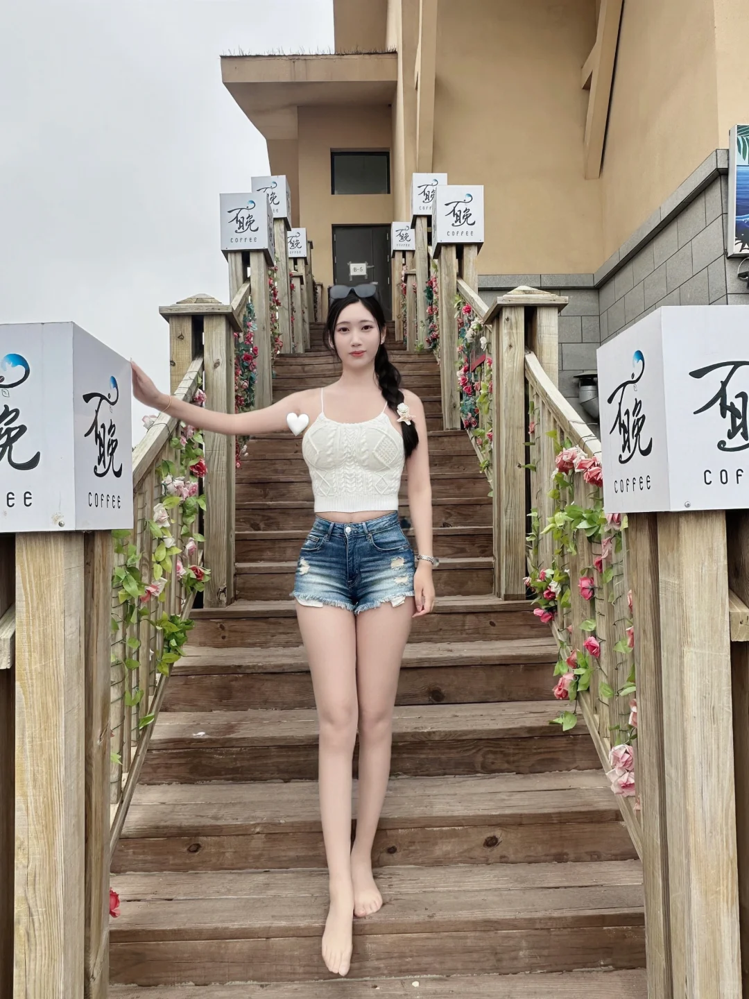海边穿搭look