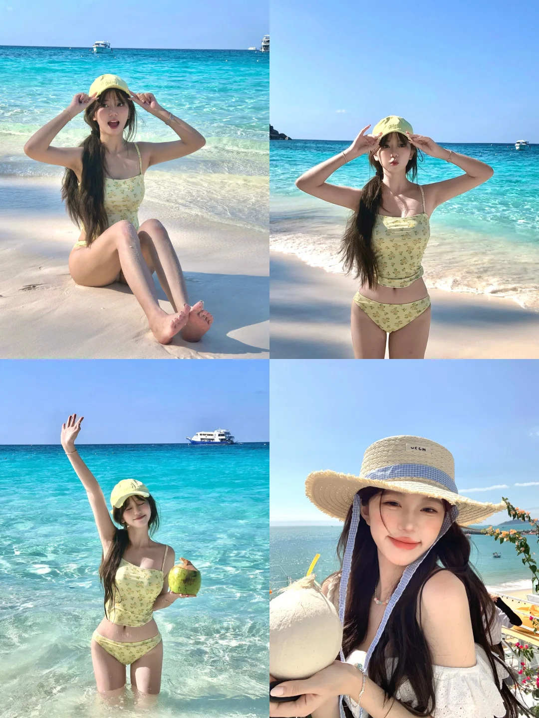 ?️ins|?跟着博主学在海边的天才拍照法！