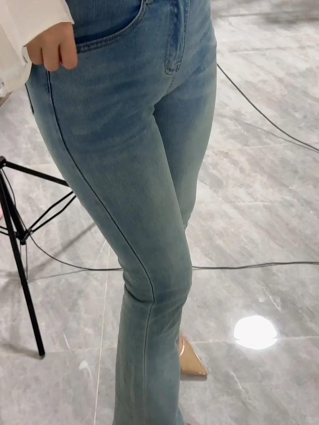 简直杀疯了！！微喇叭牛仔裤我愿称着为王！！！